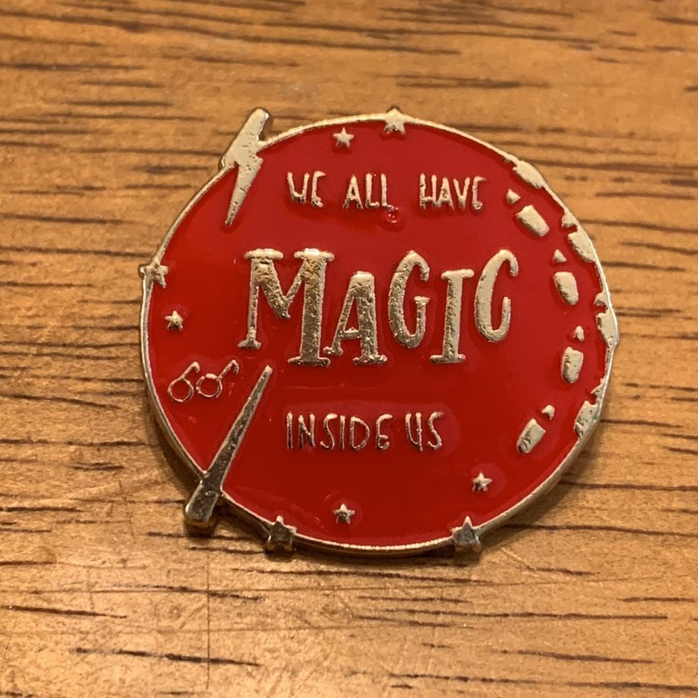 We All Have Magic enamel pin